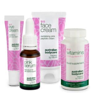 Black Week Vitamin B12 Plejesæt til ansigtet - Til sart og rød hud â Black Week plejesæt til ansigtet med Vitamin B12. Beroliger, fugter og styrker sart, tør og rød hud.